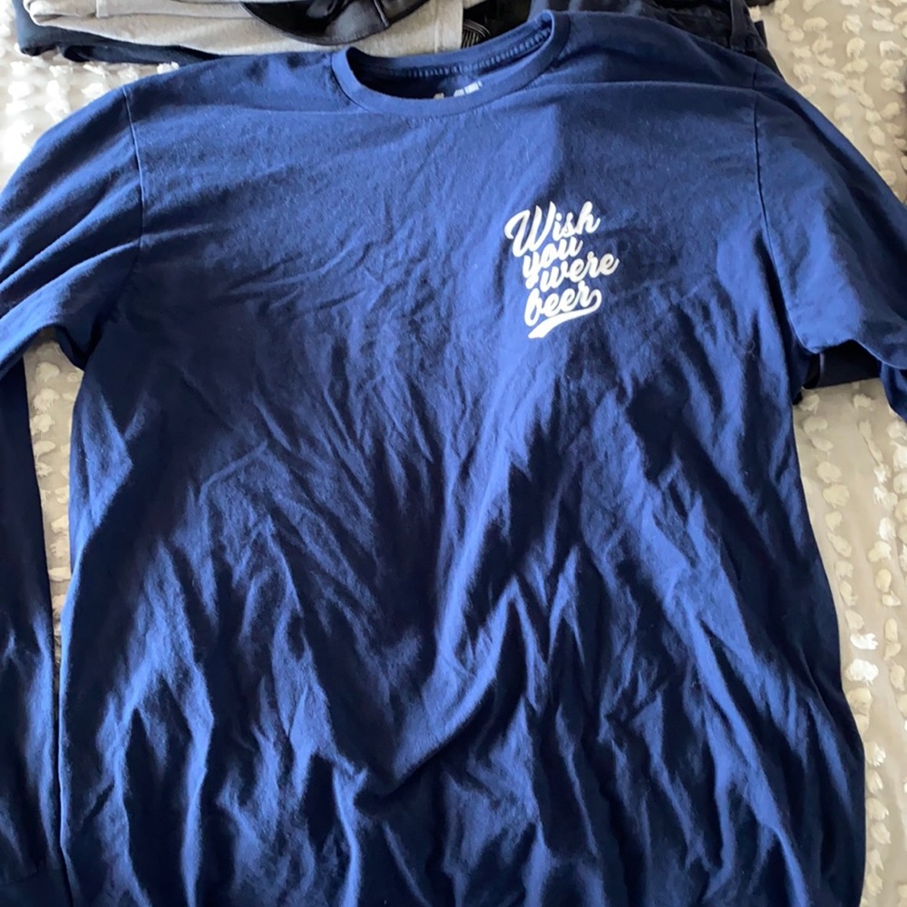 XL Wish You We’re Beer Shirt